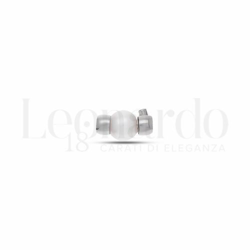 con Perla in Oro Bianco da 2,5gr.