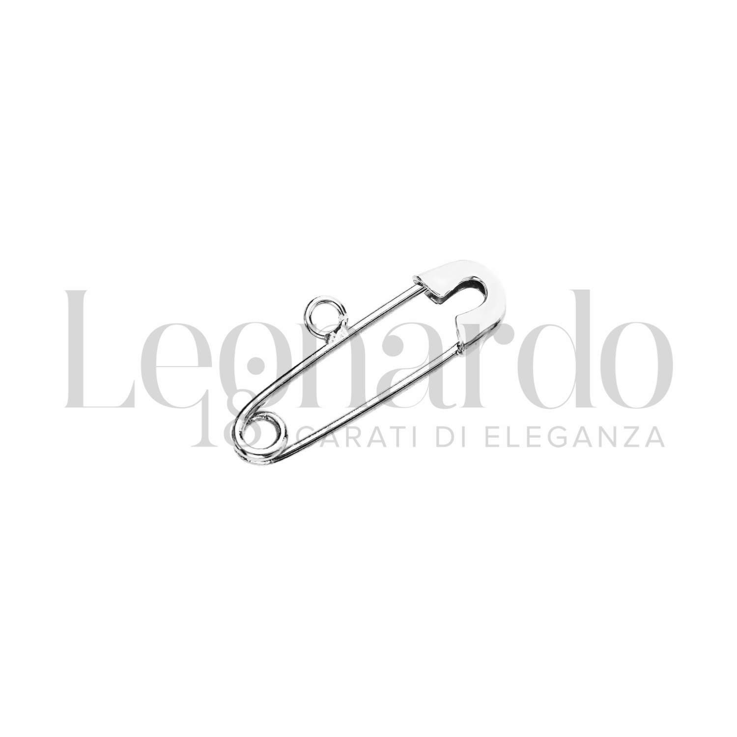 Accessori Spilla da balia Bambino/a in Oro 18 Carati Modello: Con anellino  Lunghezza: 20 mm 0,6g