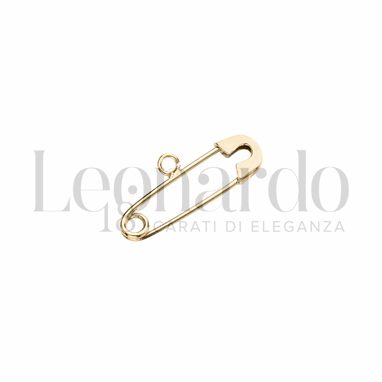 Accessori Spilla da balia Bambino/a in Oro 18 Carati Modello: Con anellino  Lunghezza: 20 mm 0,6g