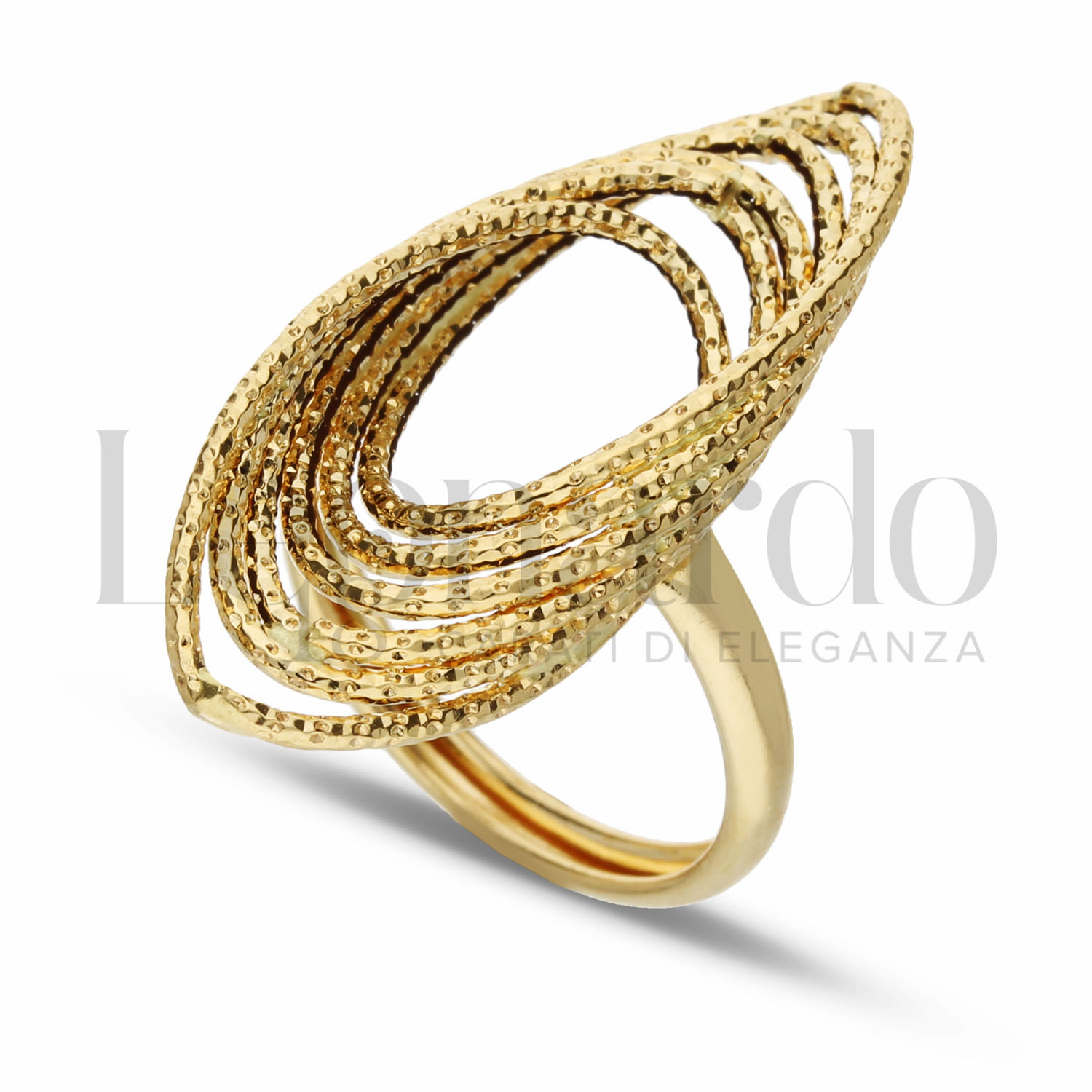 Anelli in acciaio inossidabile 316L per donna Placcato in oro 18 carati con zirconi colorati Anello di apertura semplice da donna impermeabile senza appannamento  36