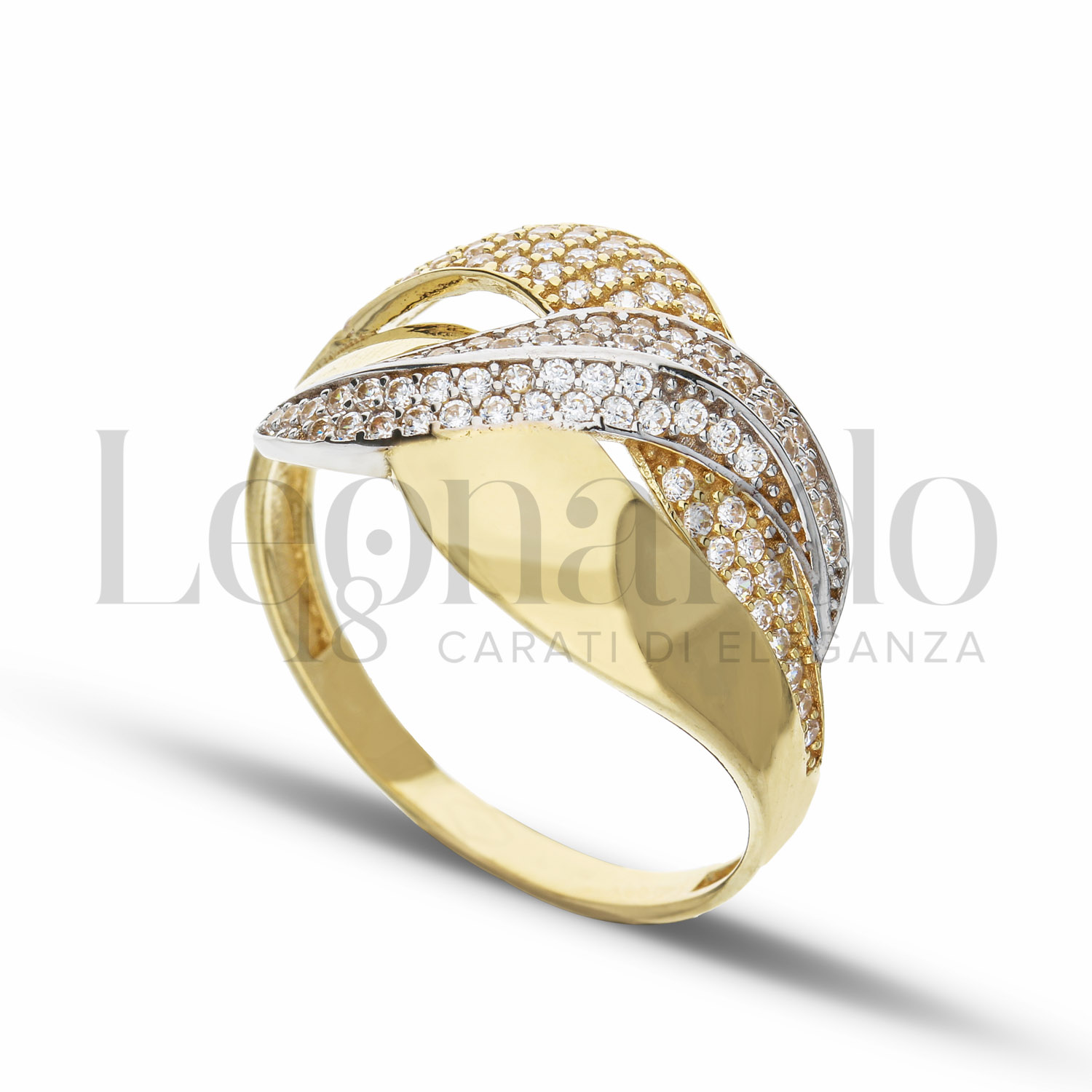 Anello oro donna, anello 18 carati