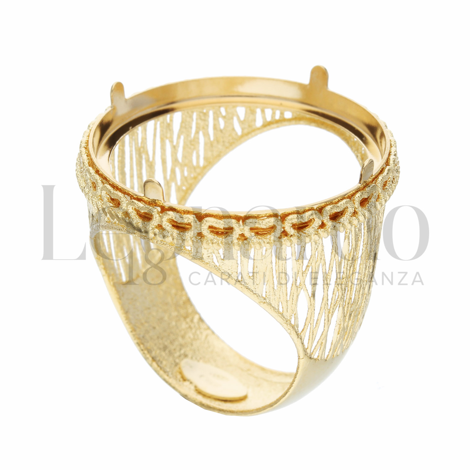 NaturSchatulle Anelli Di Piegatura In Argento 925 Con Placcato Oro 18K - 8mm, 3 Pezzi, Per Gioielli Fai Da Te
