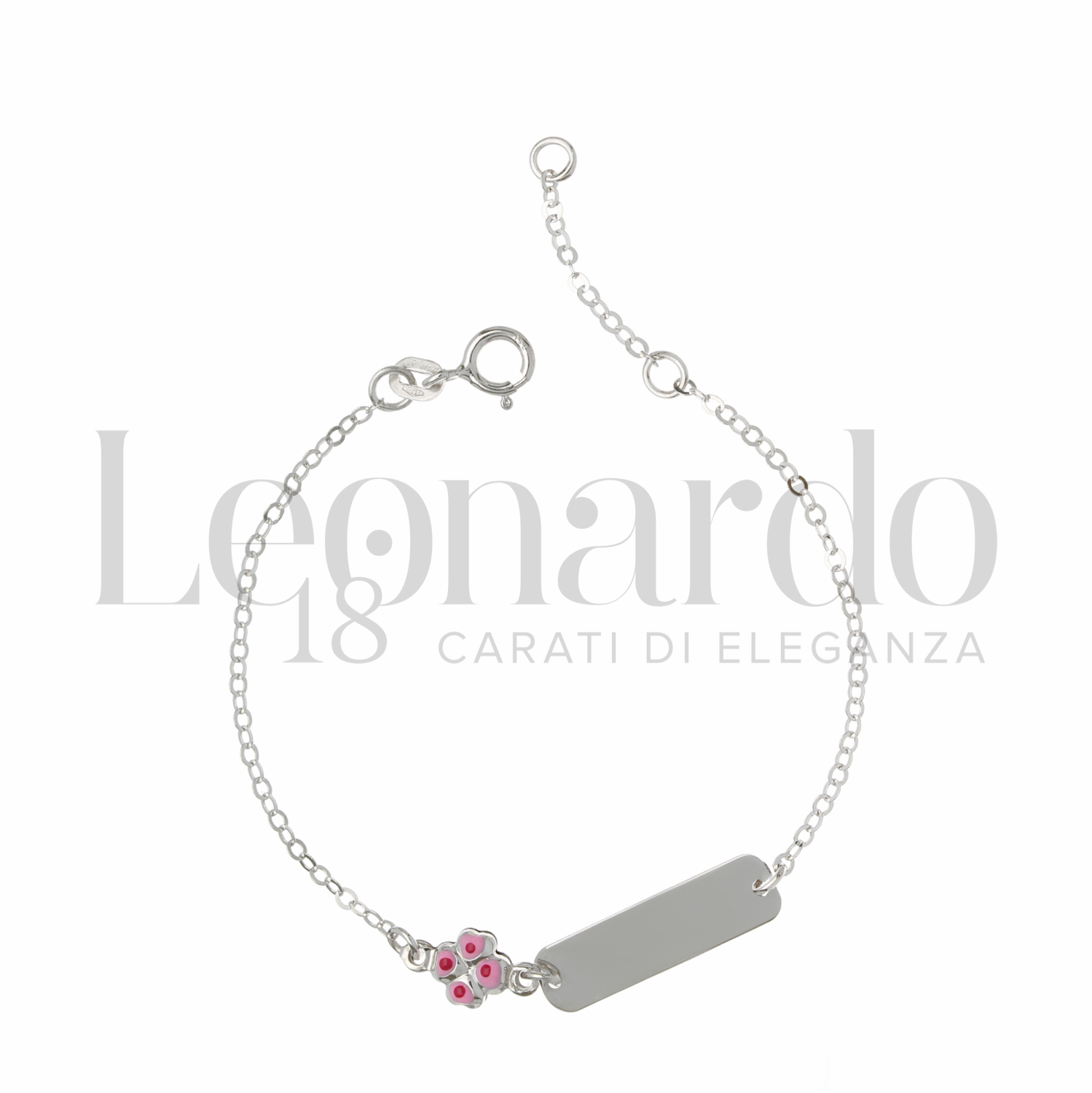 Bracciale Rose Des Vents Oro Bianco, Giallo E Rosa, Diamanti E Gemme