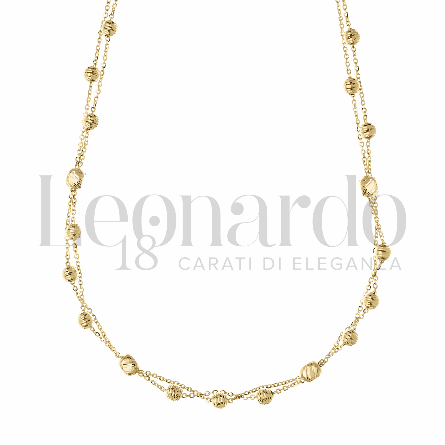 SINGULARU Collana Calabrote In Ottone Con Placcatura Oro 18kt O Rodio - Gioiello Donna Lunghezza 40+5 Cm, Regalo Elegante