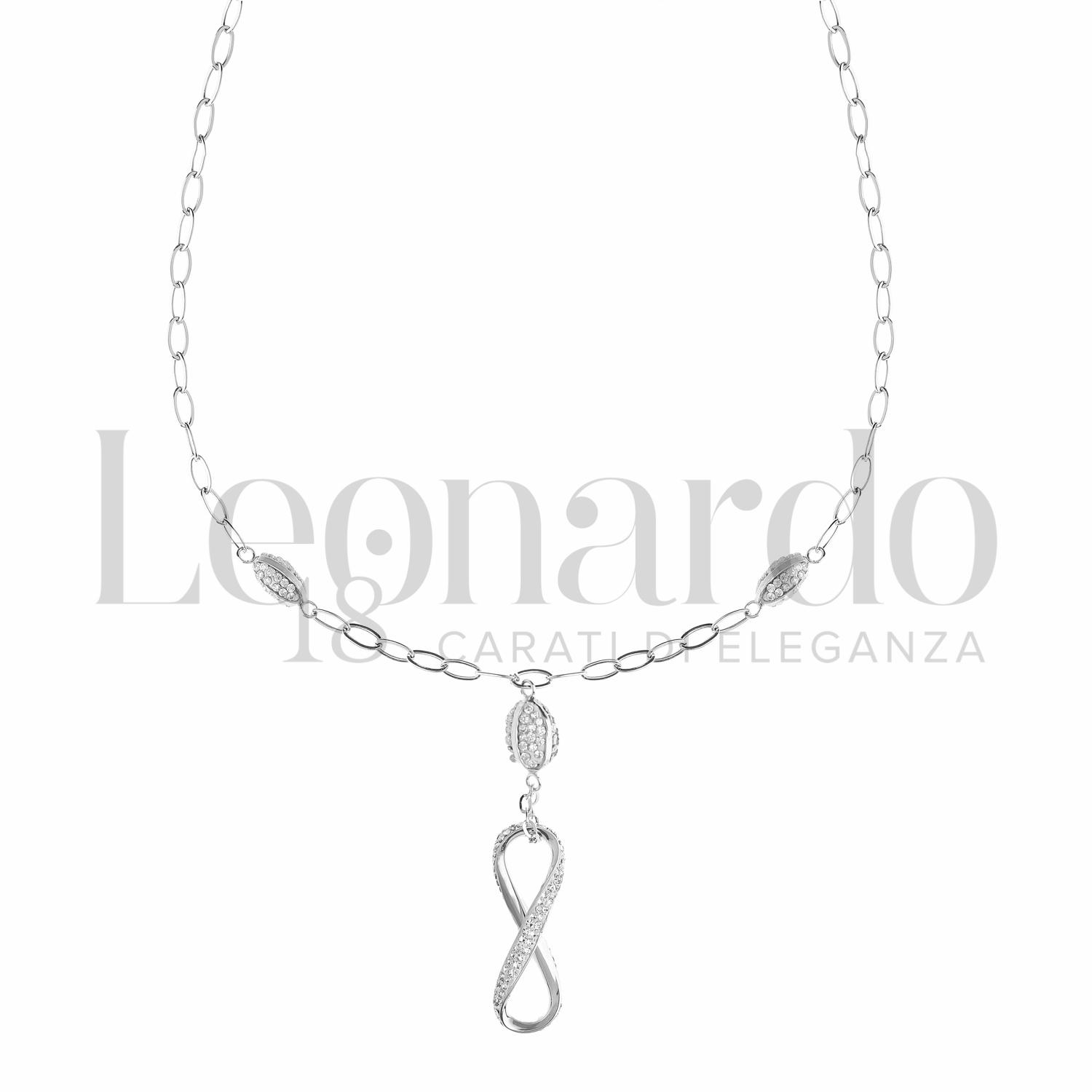 Collana cuore scatolato big size –