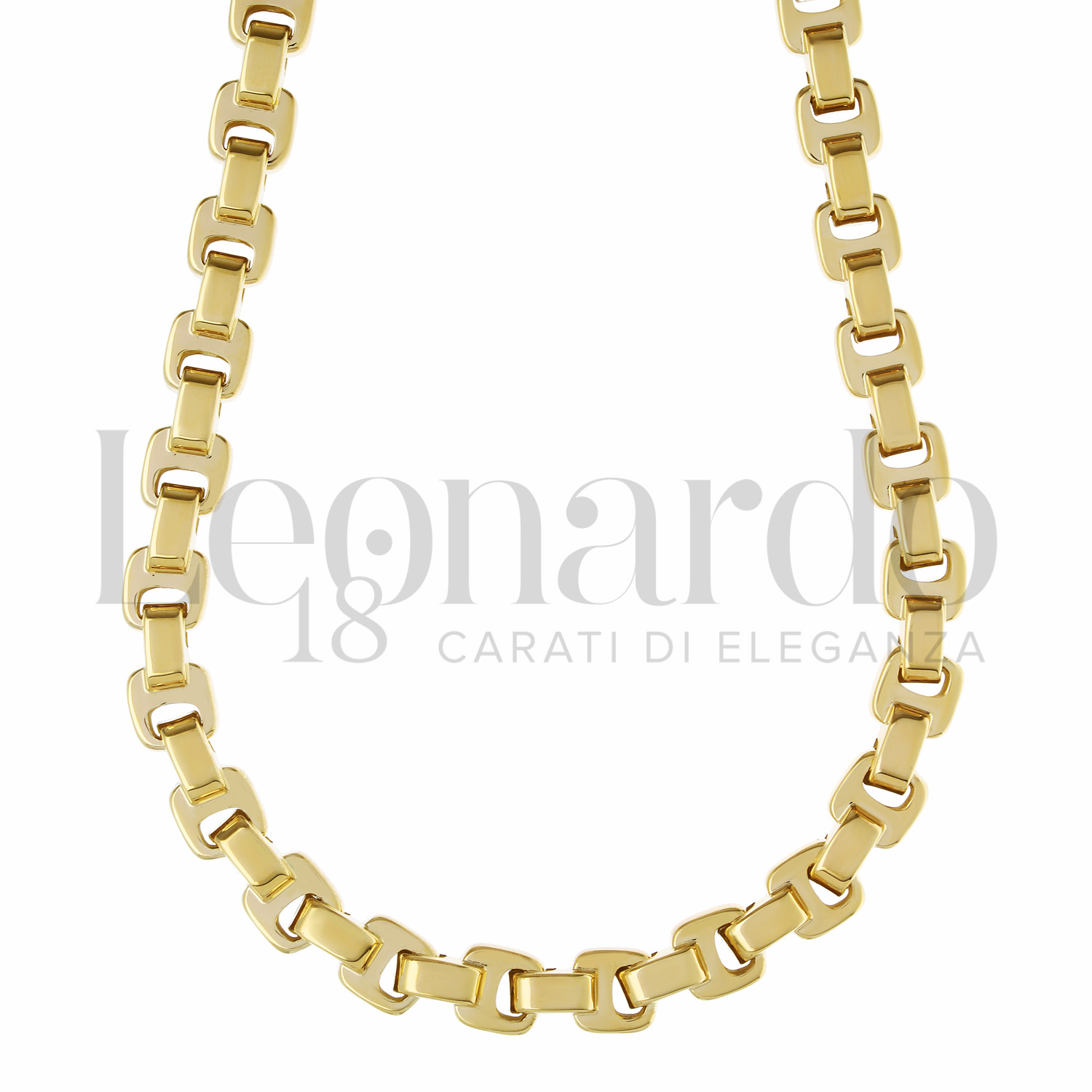 Catena D'Oro Giallo 14kt NKlaus – Modello Venezia 1,2 Mm, Lunghezza 60 Cm, Peso 5,4 G, Chiusura Robusta, Lucidatura A Specchio
