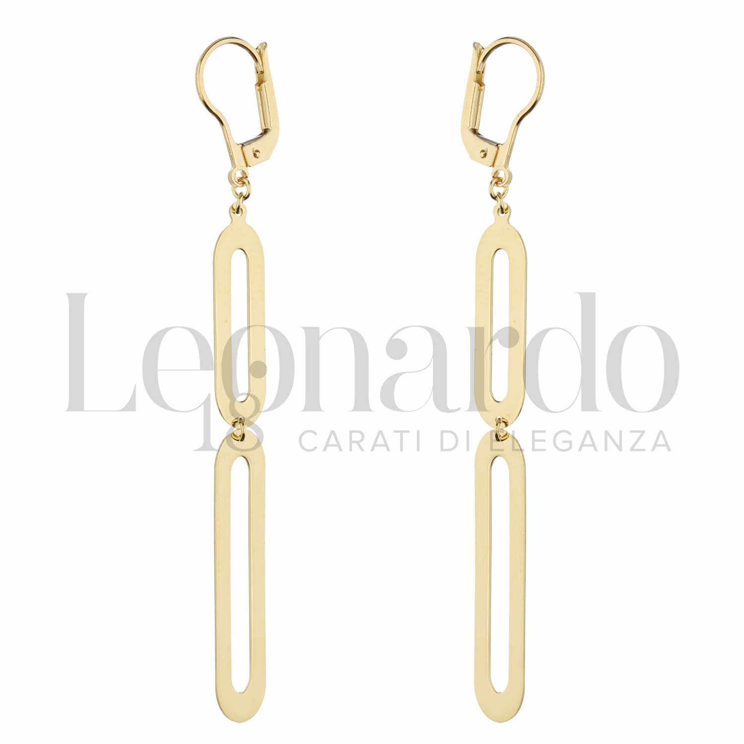 Orecchini Pendenti Donna Oro 14kt Con Cristalli Naturali E Nappe – Design Elegante E Alla Moda – Regalo Di Natale Con Scatola Inclusa