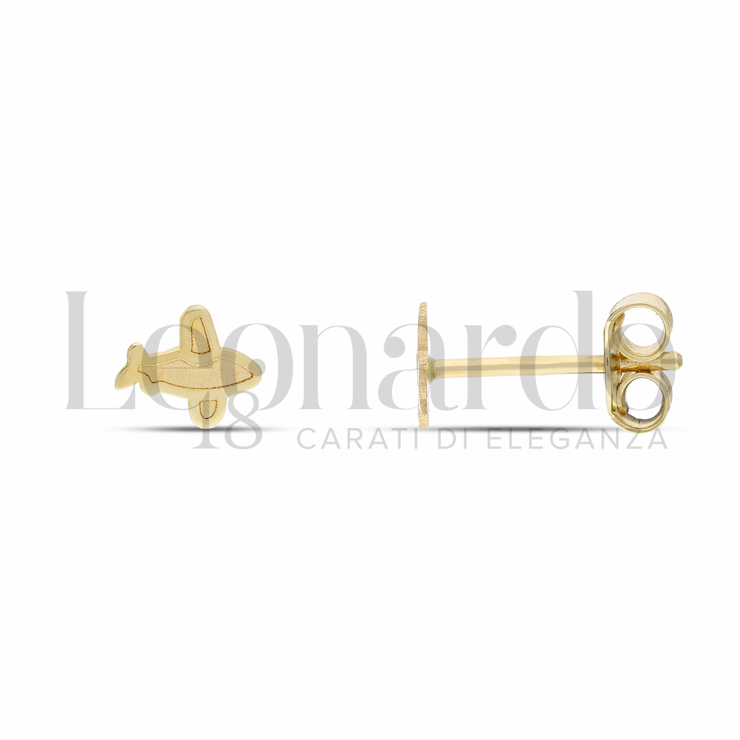 Orecchini In Oro Giallo 18 Carati – Avenuedubijou – Design Piramidale, Eleganti E Raffinati
