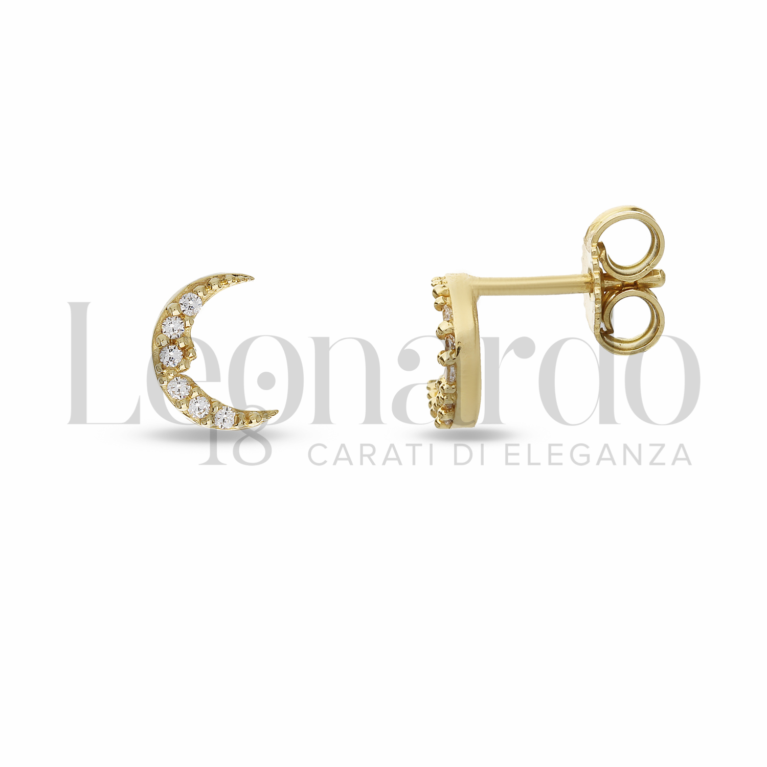 Orecchini A Mezzaluna Boho Artigianali - Cerchio 22mm In Ottone Placcato Oro 18k O Argento, Fatti A Mano A Maiorca