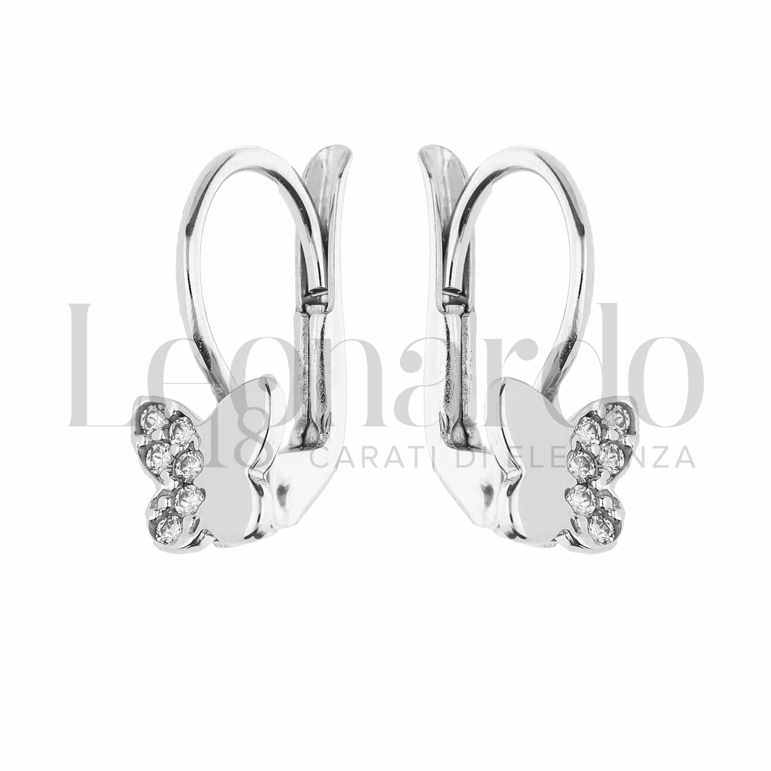 Orecchini Baby TUTTI In Oro Giallo 18kt Con Perle - Gioielli Per Bambina, Eleganti, Confezione Regalo