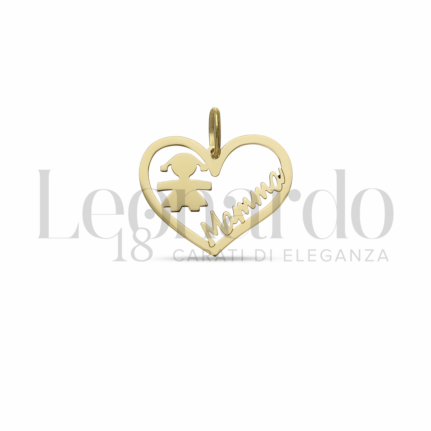 Collana Iniziale A Cuore TINGN | Placcato Oro 14K | Regalo Personalizzato Per Mamma, Donna, Ragazza