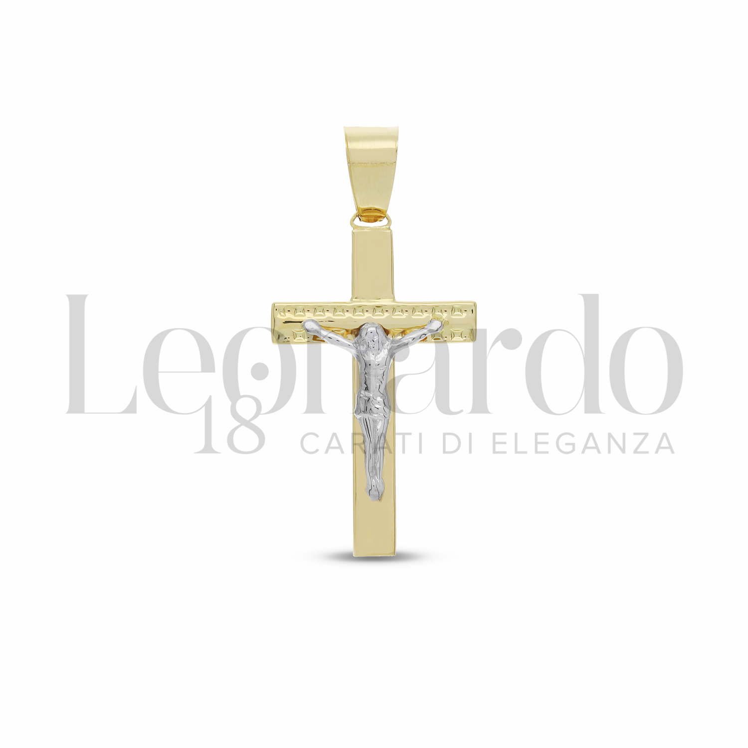 Orecchini Pendenti A Croce Religiosa In Argento .925 – Con Chiusura A Leva – Simbolo Di Fede Per Donna