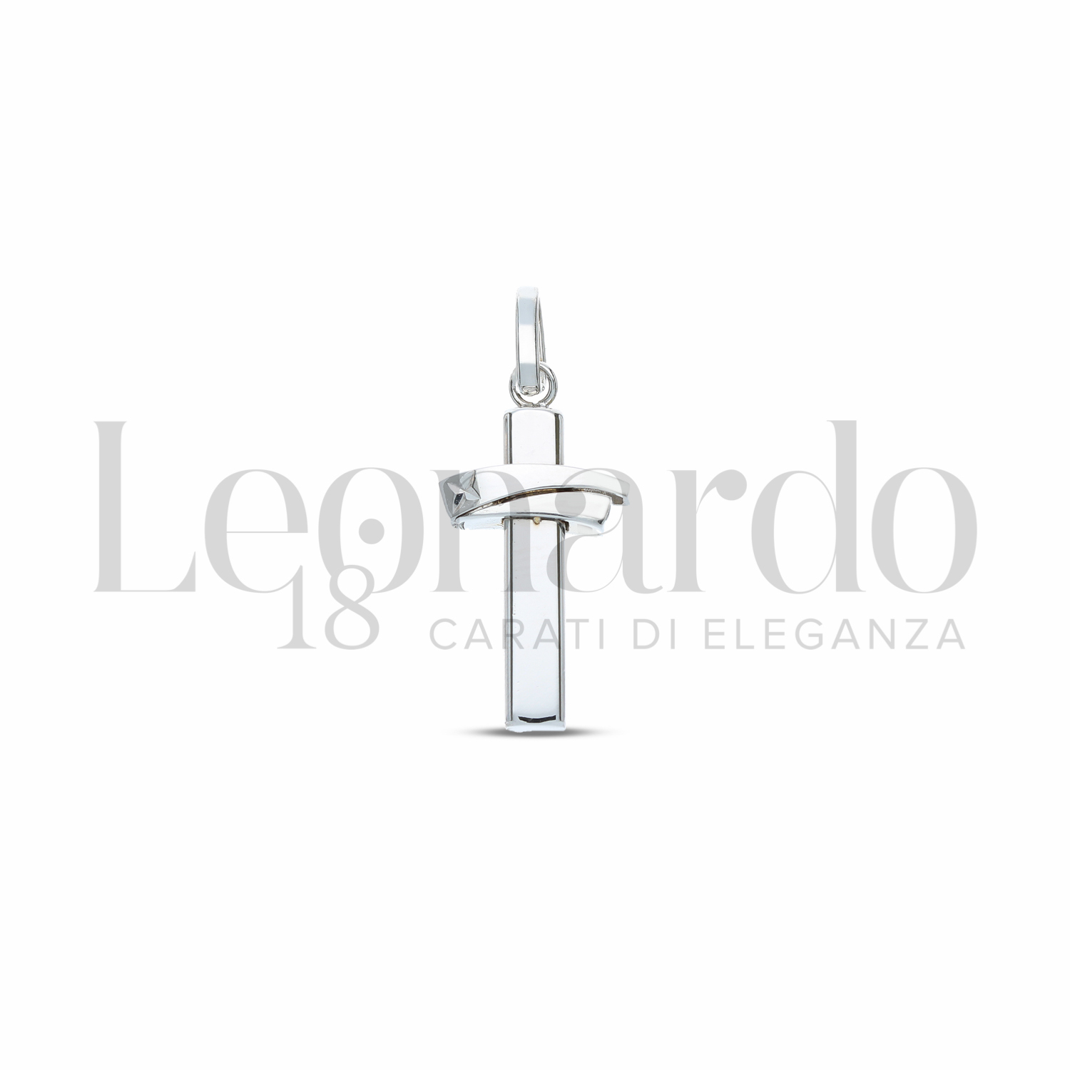 Lilbitty Collana Donna A Croce Oro 14K – Catena Regolabile 40+5 Cm – Ipoallergenica