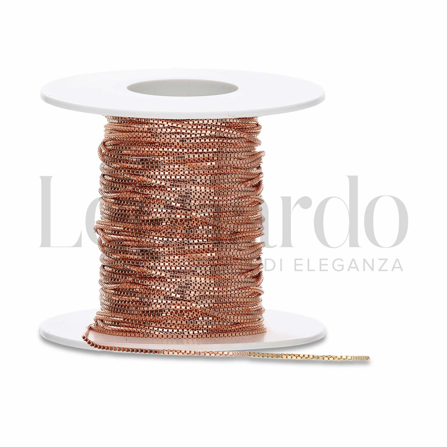 Catena Veneziana Oro 14kt (585) - Giallo O Bianco - Larghezza 1mm - Varie Lunghezze 40-60cm - Unisex